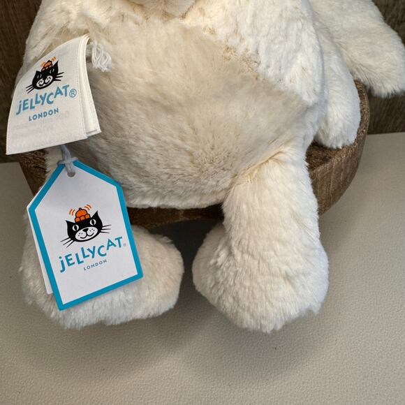 Jellycat Blossom Cream Bunny Berry Bunny FAST SHIP NEW Jellycat Bunny Medium - Picture 7 of 8